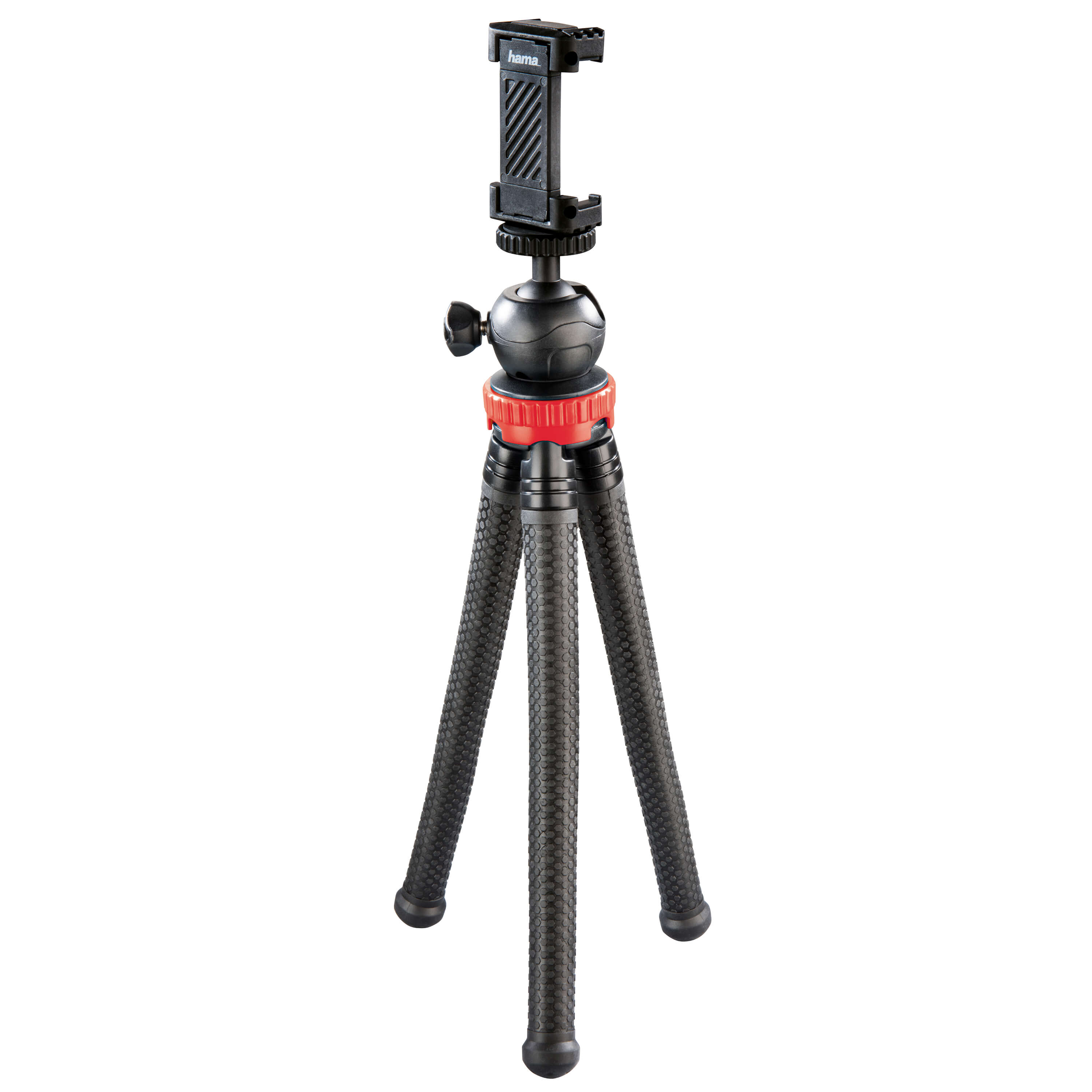 HAMA Pöytäjalusta Kamera, Smartphone & GoPro FlexPro 27 cm Punainen
