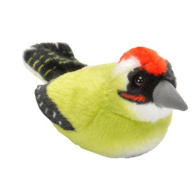 Gosedjur Bird With Sound 18 cm Gröngöling