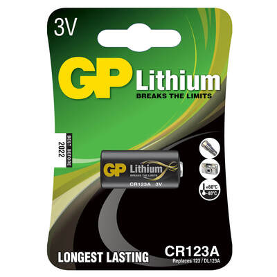 Batteri Lithium Pro 123A 1-Pack