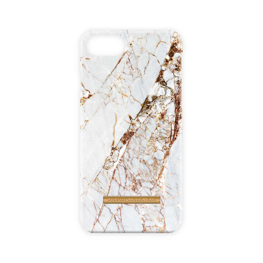 Mobilskal Soft White Rhino Marble - iPhone 6 / 7 / 8 / SE