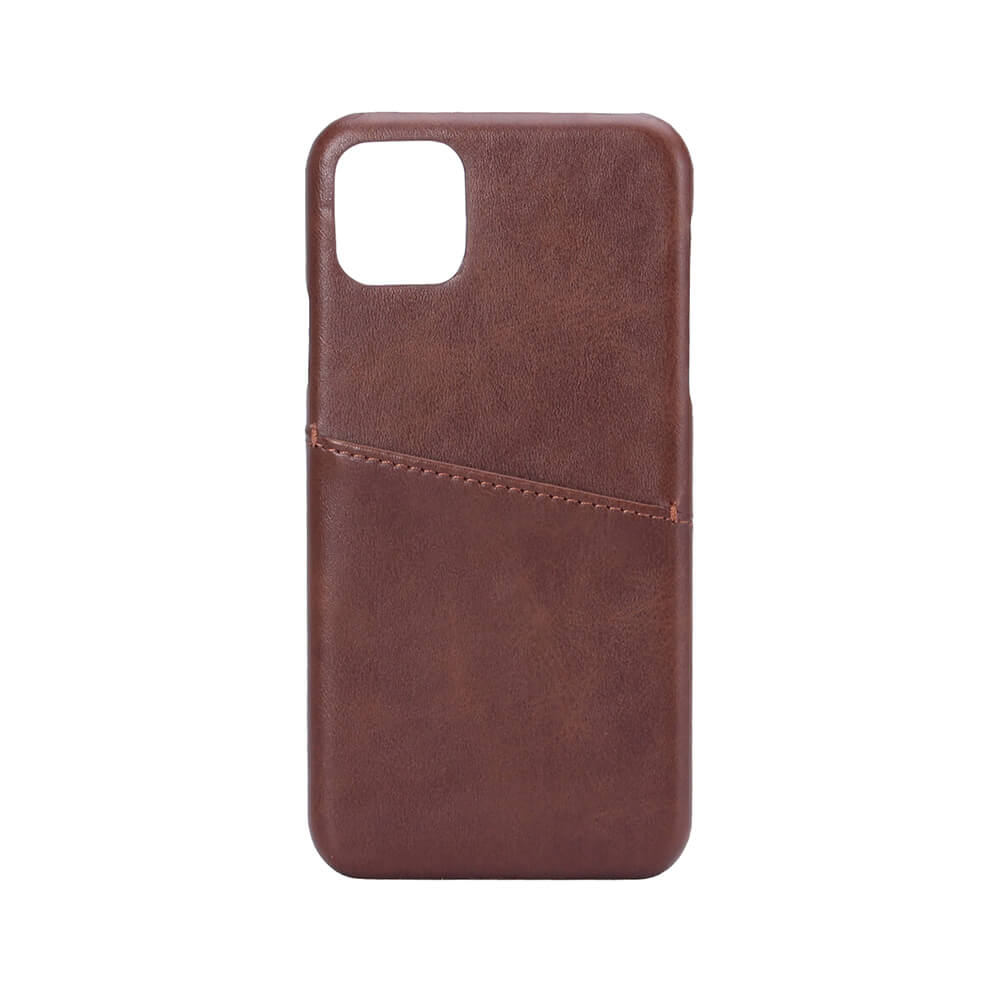 ONSALA Suojakuori Ruskea korttipaikalla iPhone 11 Pro Max  