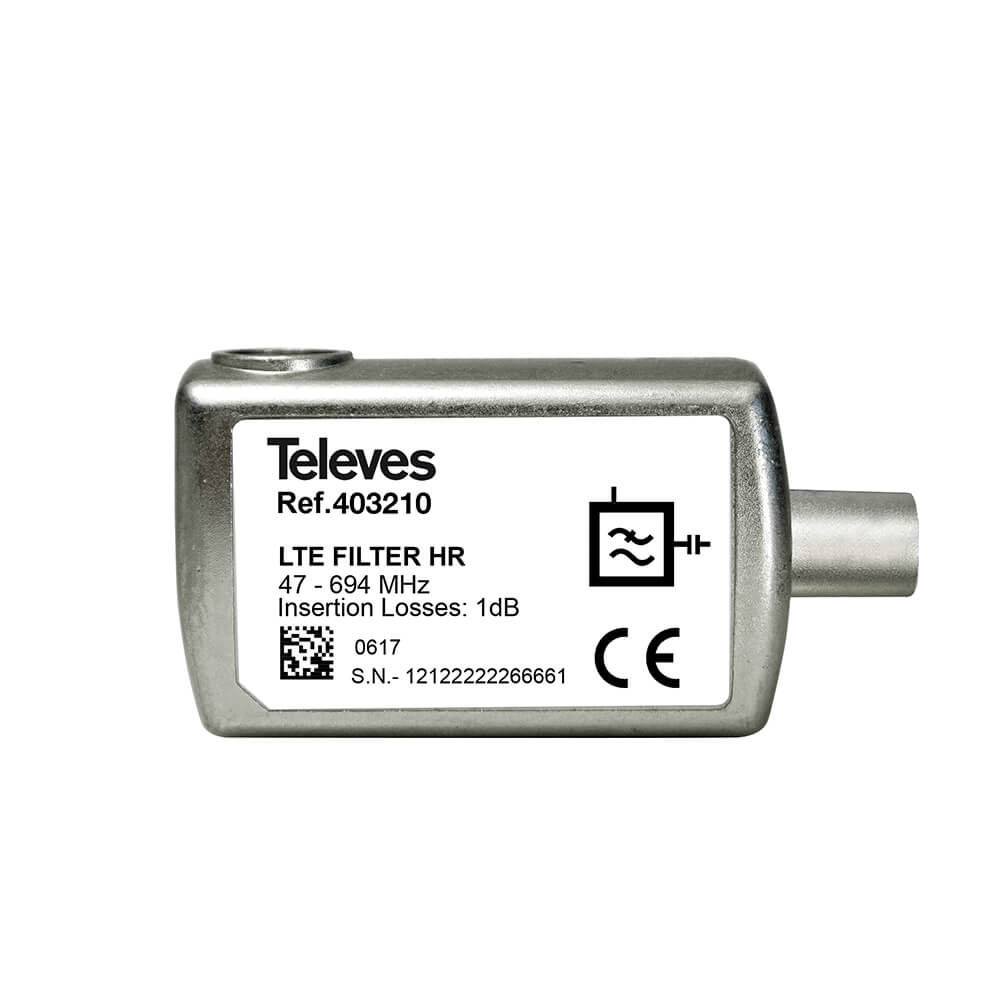 TELEVES Filter LTE-48/5G Indoor Use