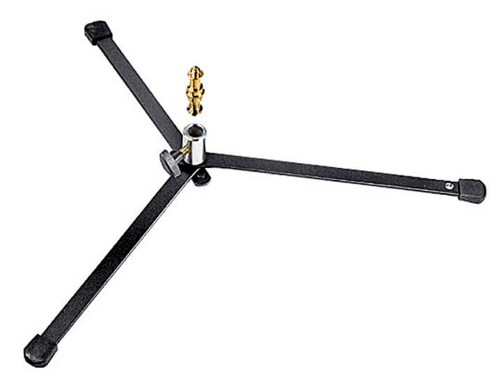 Floor Tripod Foot 003, steel, black