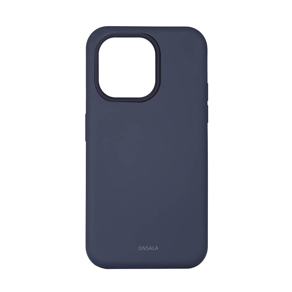 Phone Case Silicone Dark Blue - iPhone 14 Pro