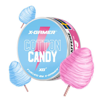 Energi Snus Cotton Candy Sockervadd