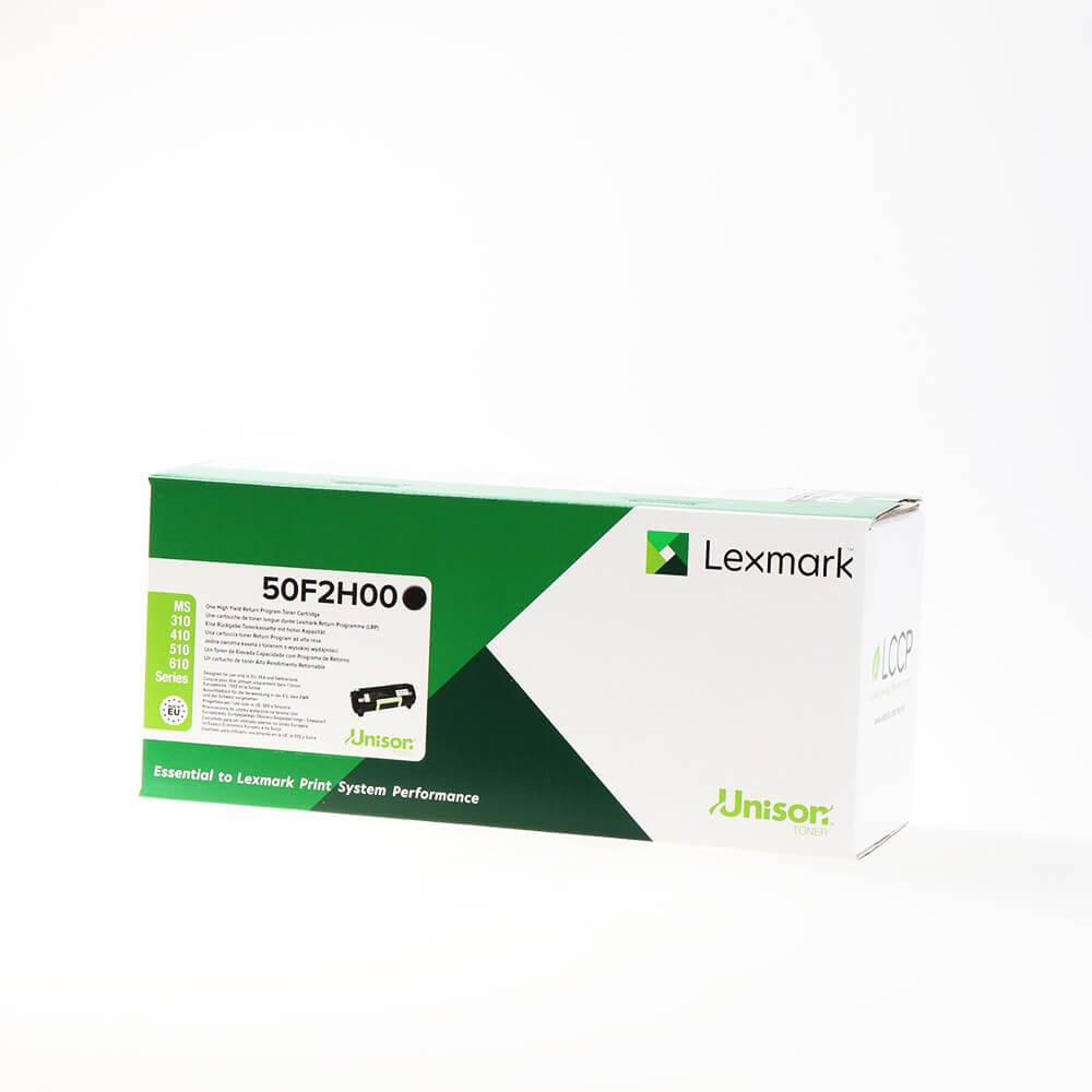 Toner 50F2H00 Musta Suuri Kapasiteetti, Return