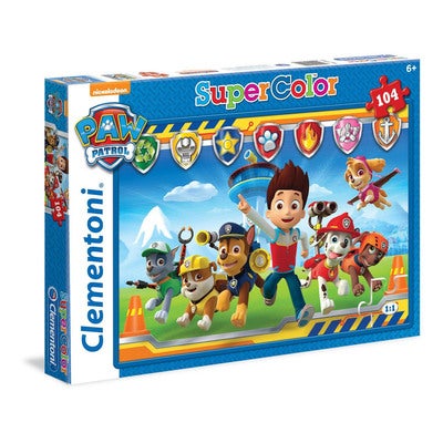 Puslespill 104 Pcs Paw Patrol