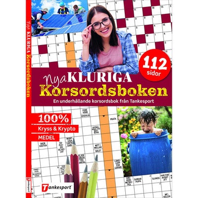 Nya kluriga korsordsboken
