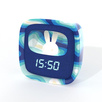 Alarm Clock with Light Billy Clock Blue Wave