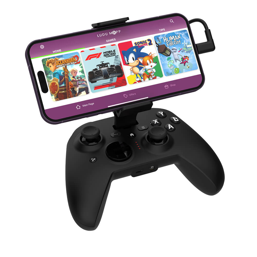 iOS Black Cloud Gaming Controller Black