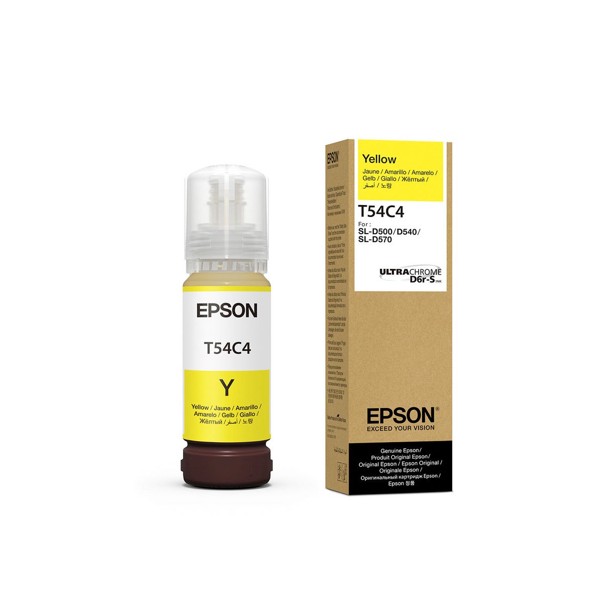 Blekk C13T54C420 Yellow SURELAB SL-D500 70ml