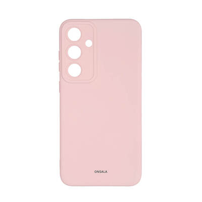 Phone Case with Silicone Feel Chalk Pink - Samsung S24+ 5G