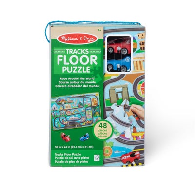 Floor Puzzle & Play Set Race Track