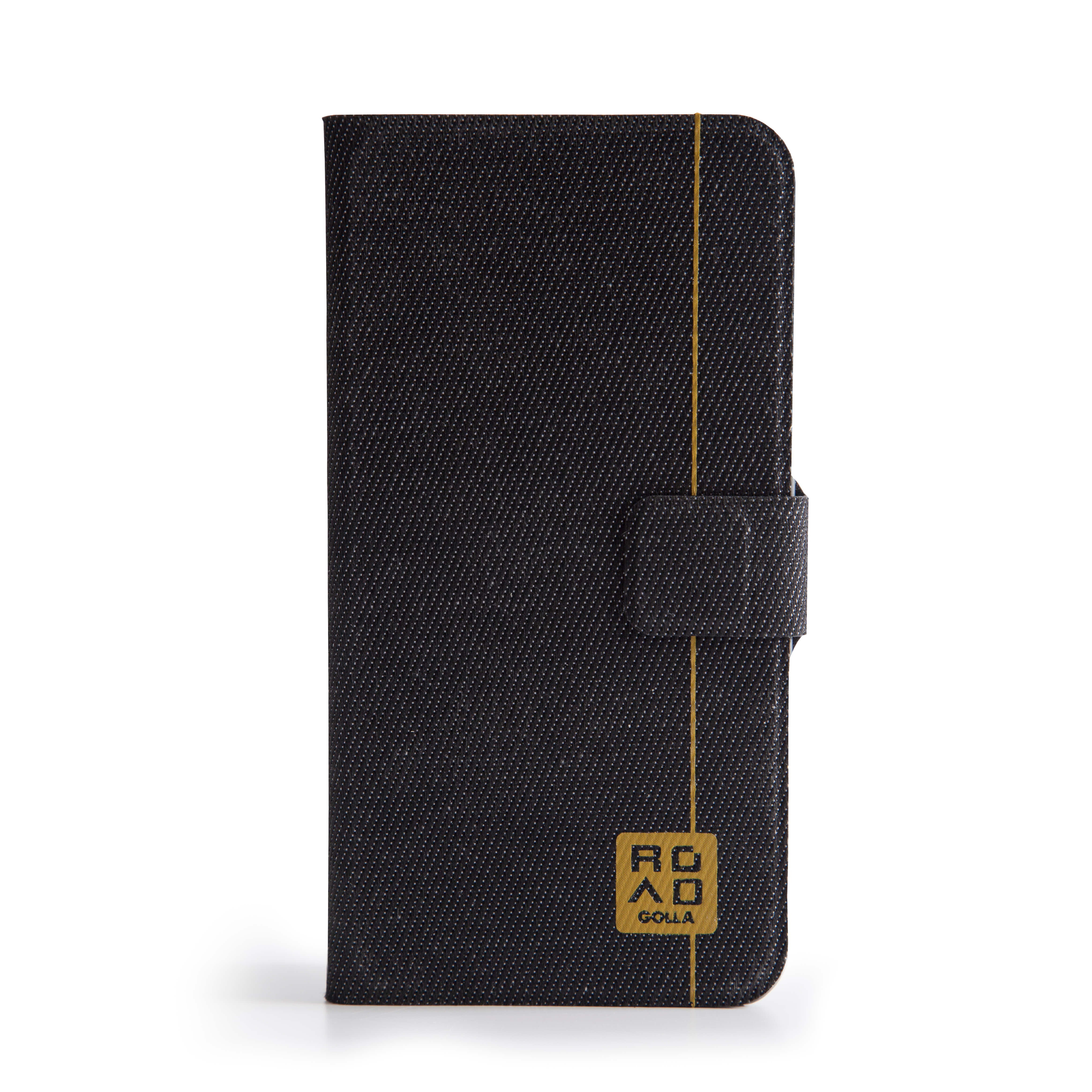GOLLA ROAD Plånboksväska Slim iPhone6 Plus Svart G1746