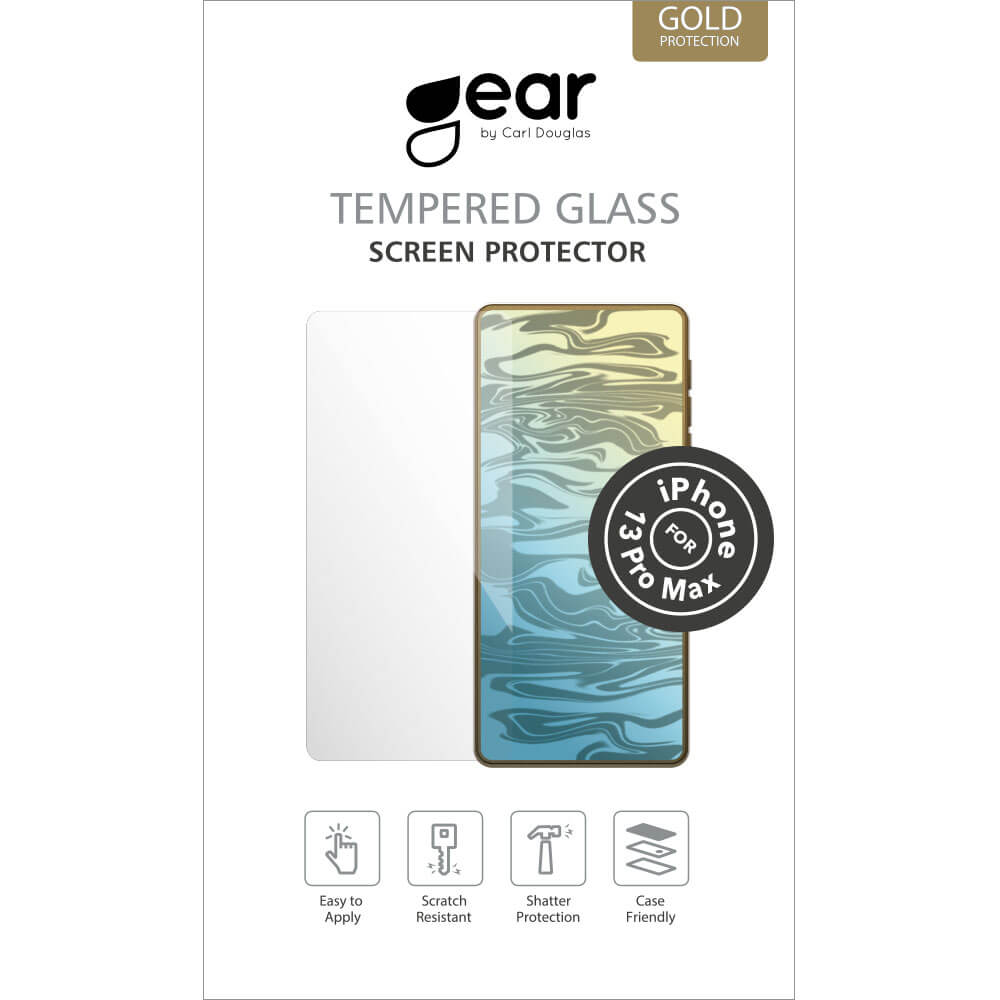GEAR Glass Prot. 2.5D Bulk 50p iPhone 13  Pro Max / 14 Plus