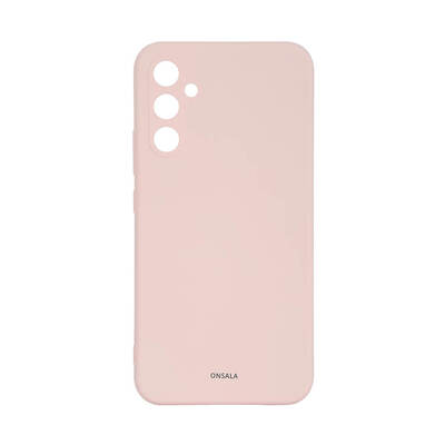 Phone Case with Silicone Feel Chalk Pink - Samsung A35 5G