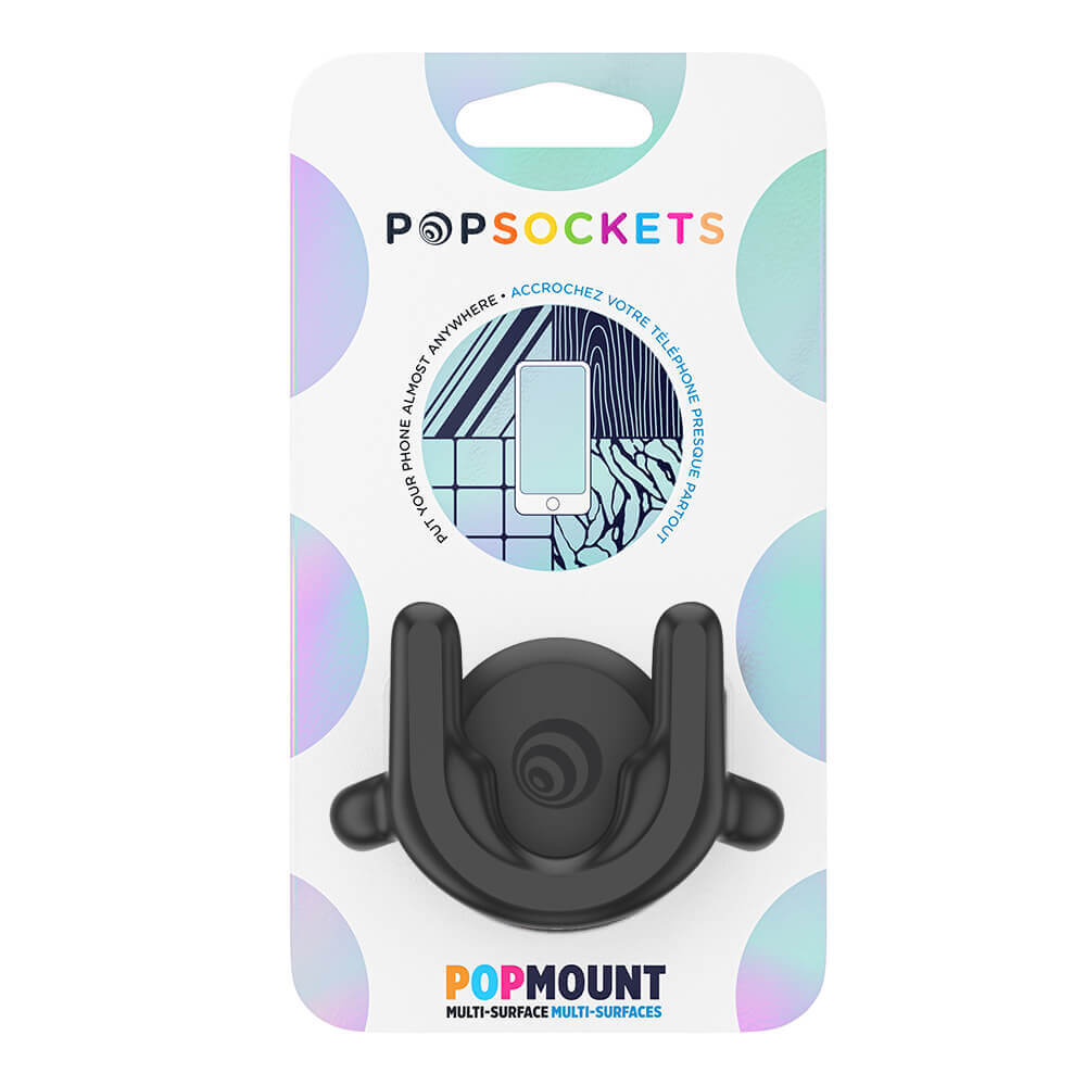 POPSOCKETS PopMount MultiSurface Musta