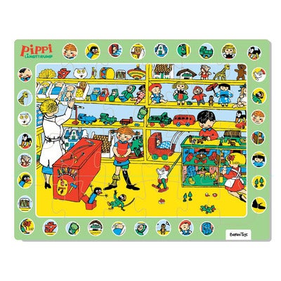 Puslespill 24 Pcs Framed Puzzle Thingfinder