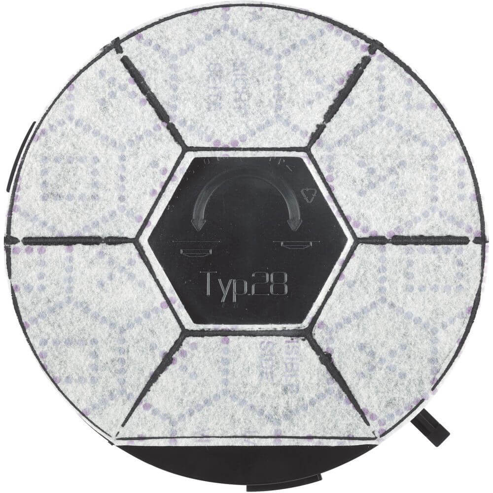 WPRO Kolfilter för Köksfläkt CHF28/1