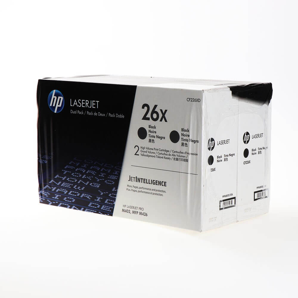 Toner CF226XD 26X Svart 2-pack