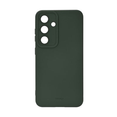 Suojakuori silikonituntumalla Olive Green - Samsung Galaxy S26