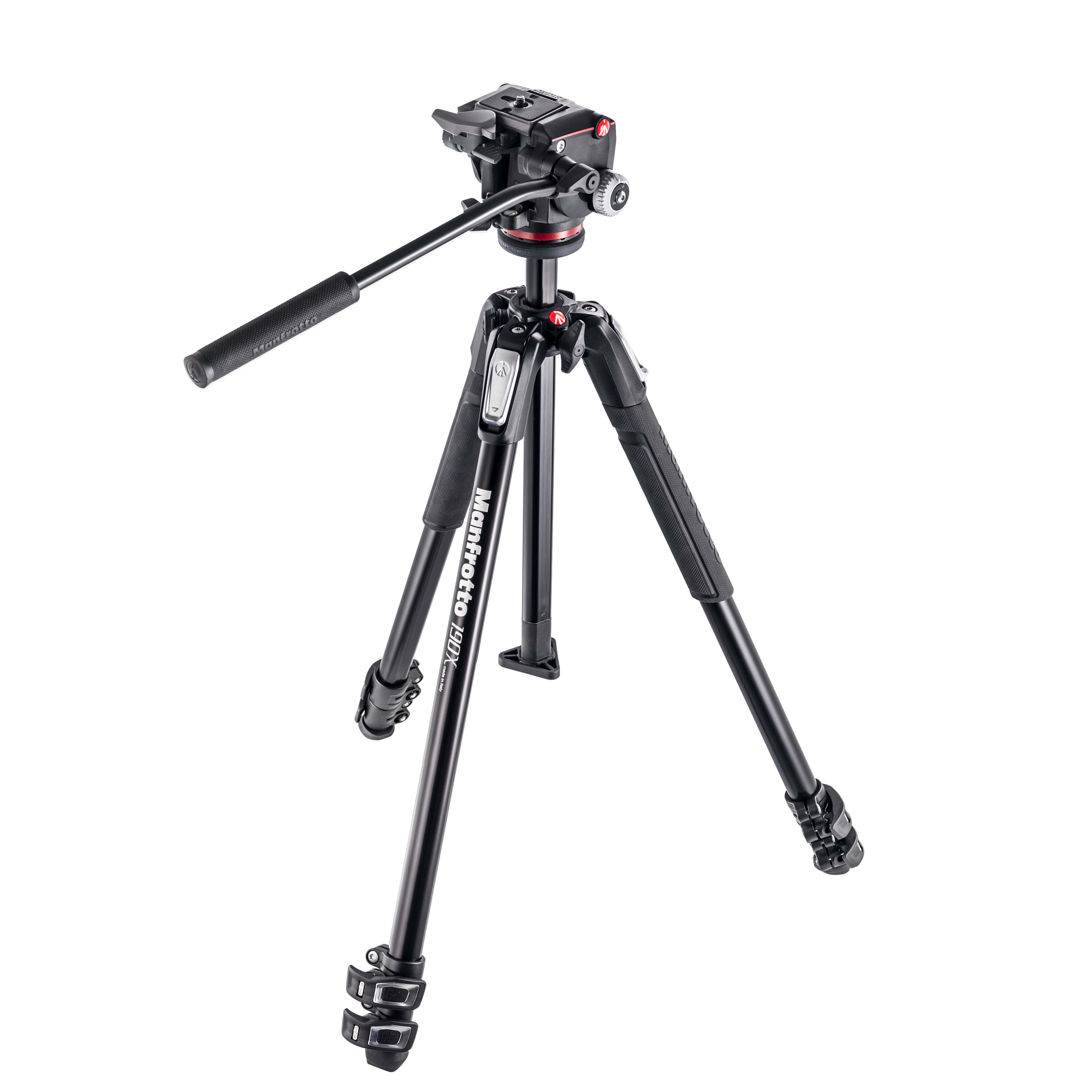 MANFROTTO Stativkit Video MK190X3-2W 2-Vägs Aluminium