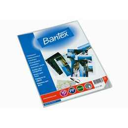 BANTEX Fotofickor 10x15,10 st x10 Klar, Stående