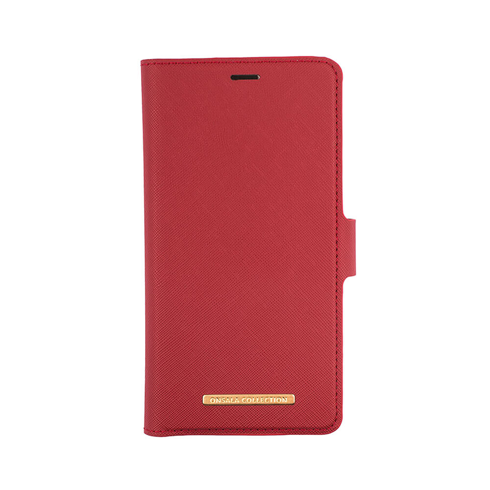 ONSALA COLLECTION Wallet Saffiano Red iPhone 11 PRO MAX