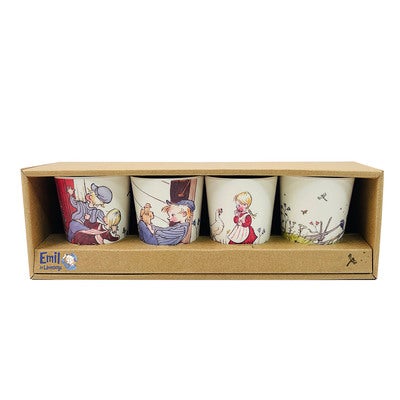 100% Melamine Tableware 4 Tumbler Set