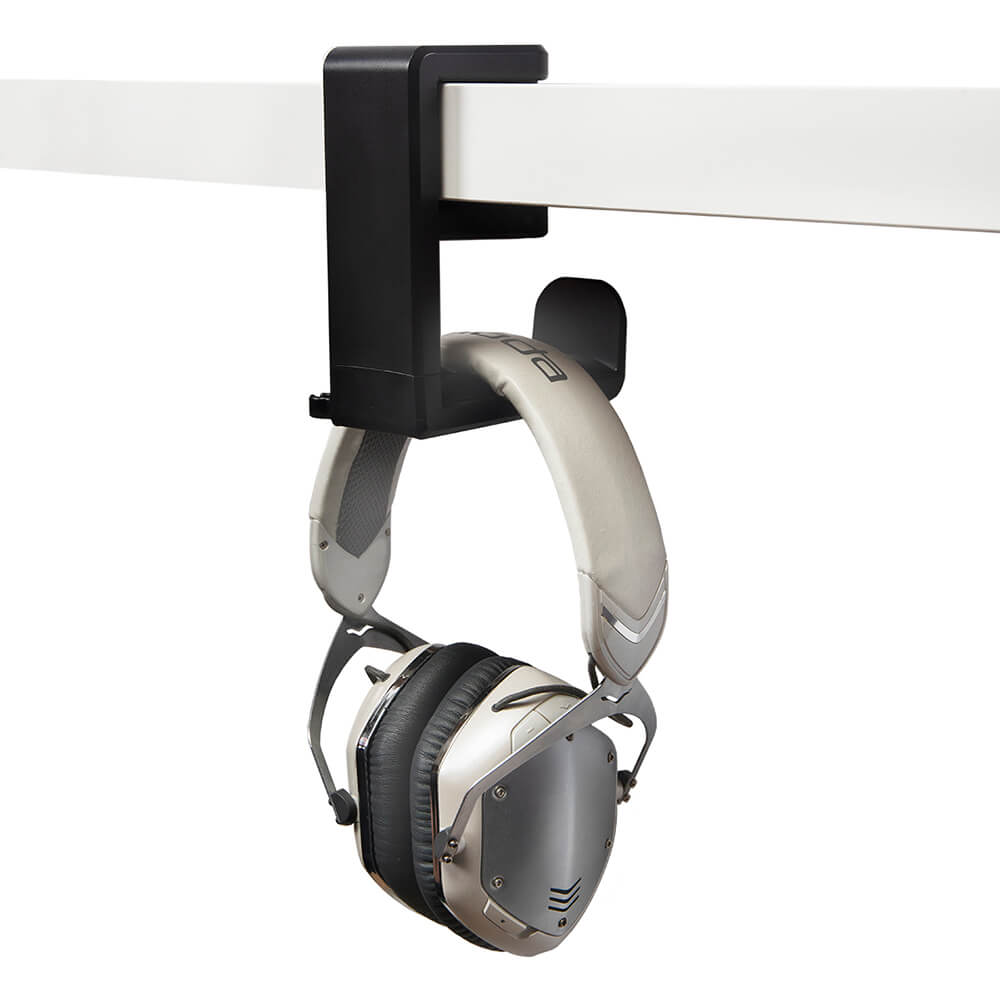 DESIRE2 Holder for Headphone/Headset Black Mount of your Desk