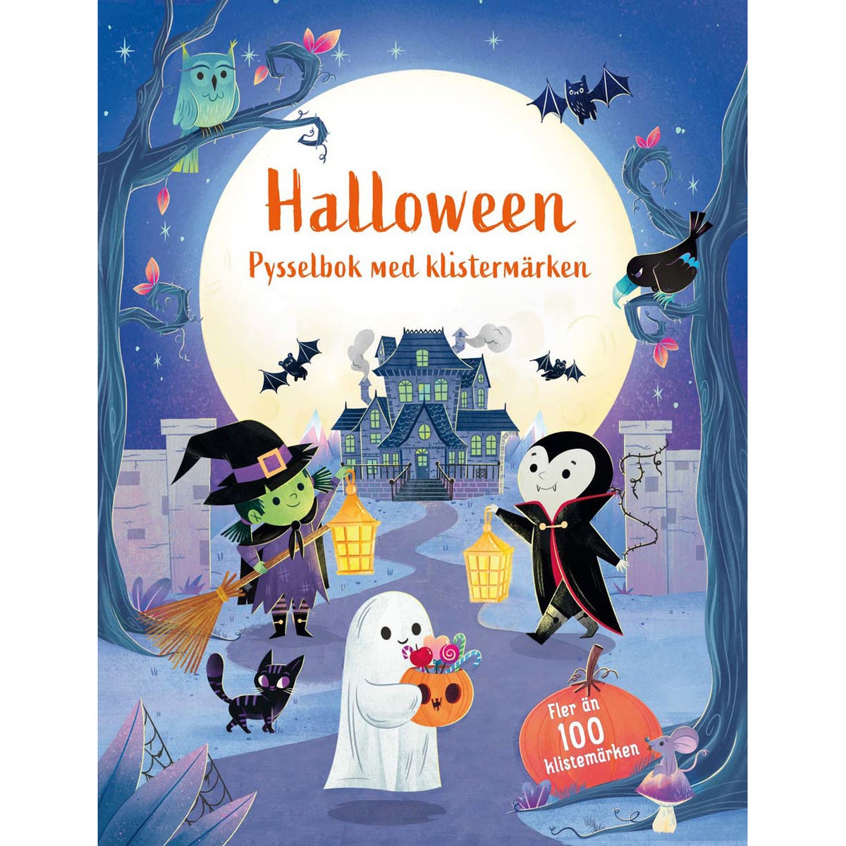 Halloween. Pysselbok med klistermärken