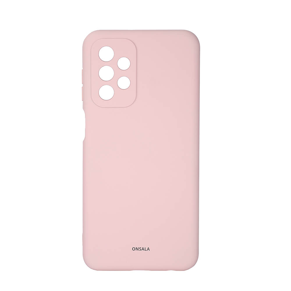 Wallet Case Silicone Chalk Pink - Samsung Galaxy A23 5G 
