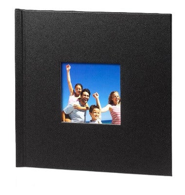 Fotobok Omslag Svart 20x20 Fönster