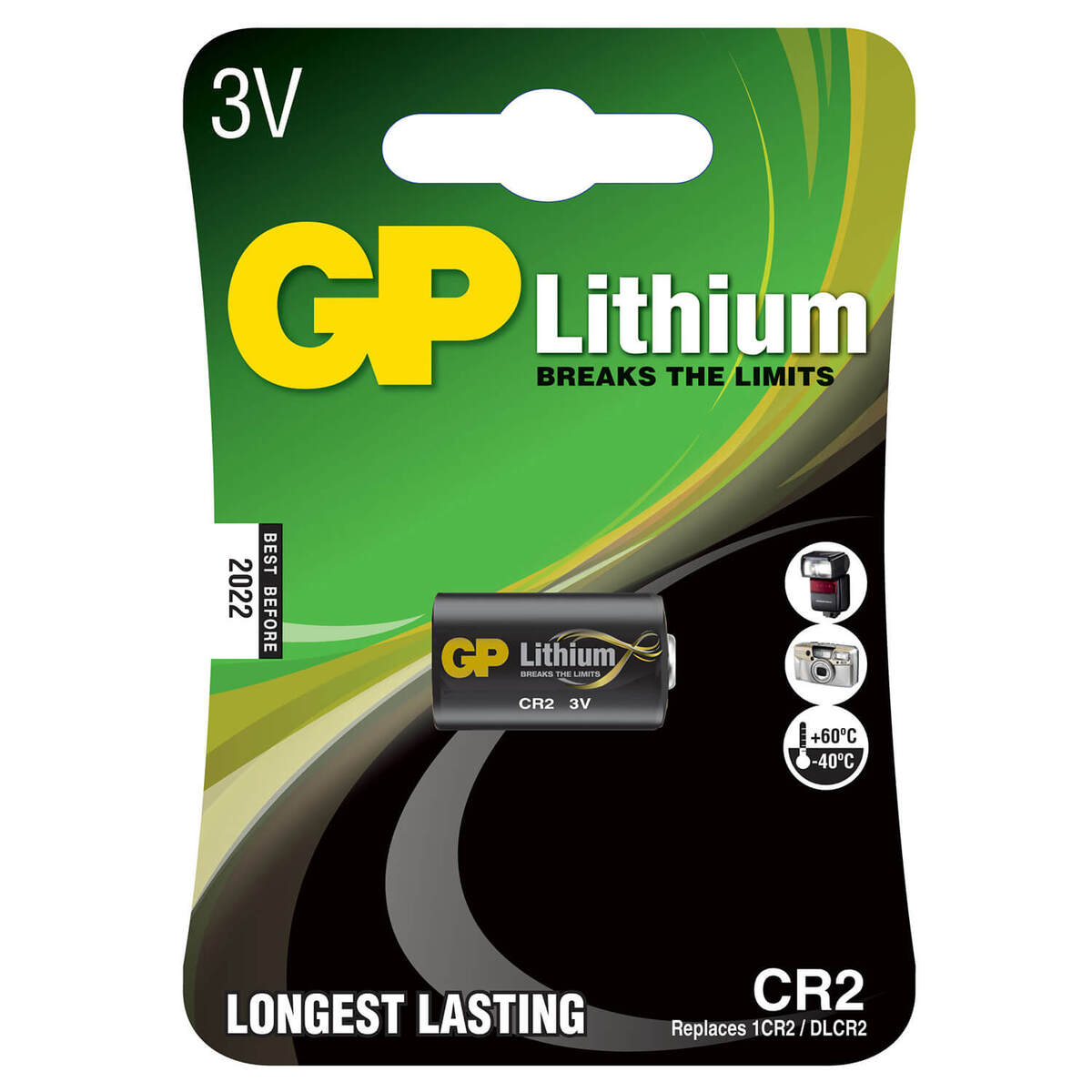Battery Lithium Pro CR2 1-Pack