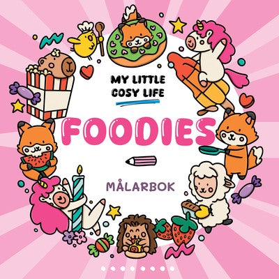 Målarbok: Cozy Foodies