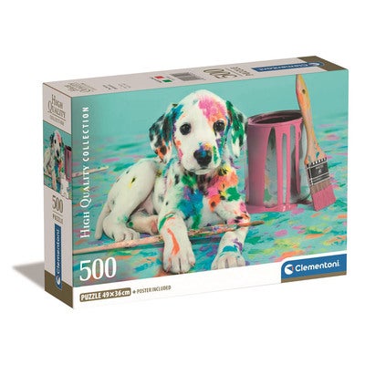 Puslespill 500 Pcs CB High Quality Collection The Funny Dalmatian