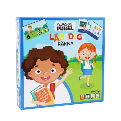 Puslespil Classic Pedagog Pussel Lär Dig Räkna (SE)