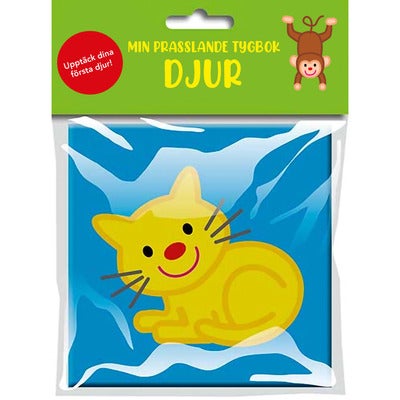 Min prasslande tygbok: Djur