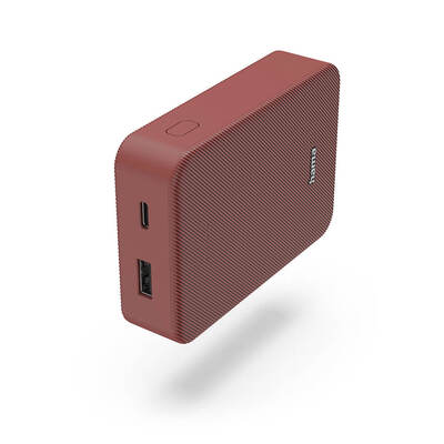 Powerbank Colour 10 10000mAh USB-C+USB-A Red