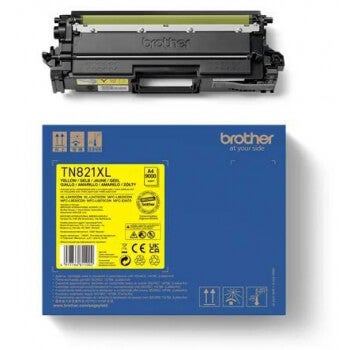 Toner TN821XLY TN-821XL Gul