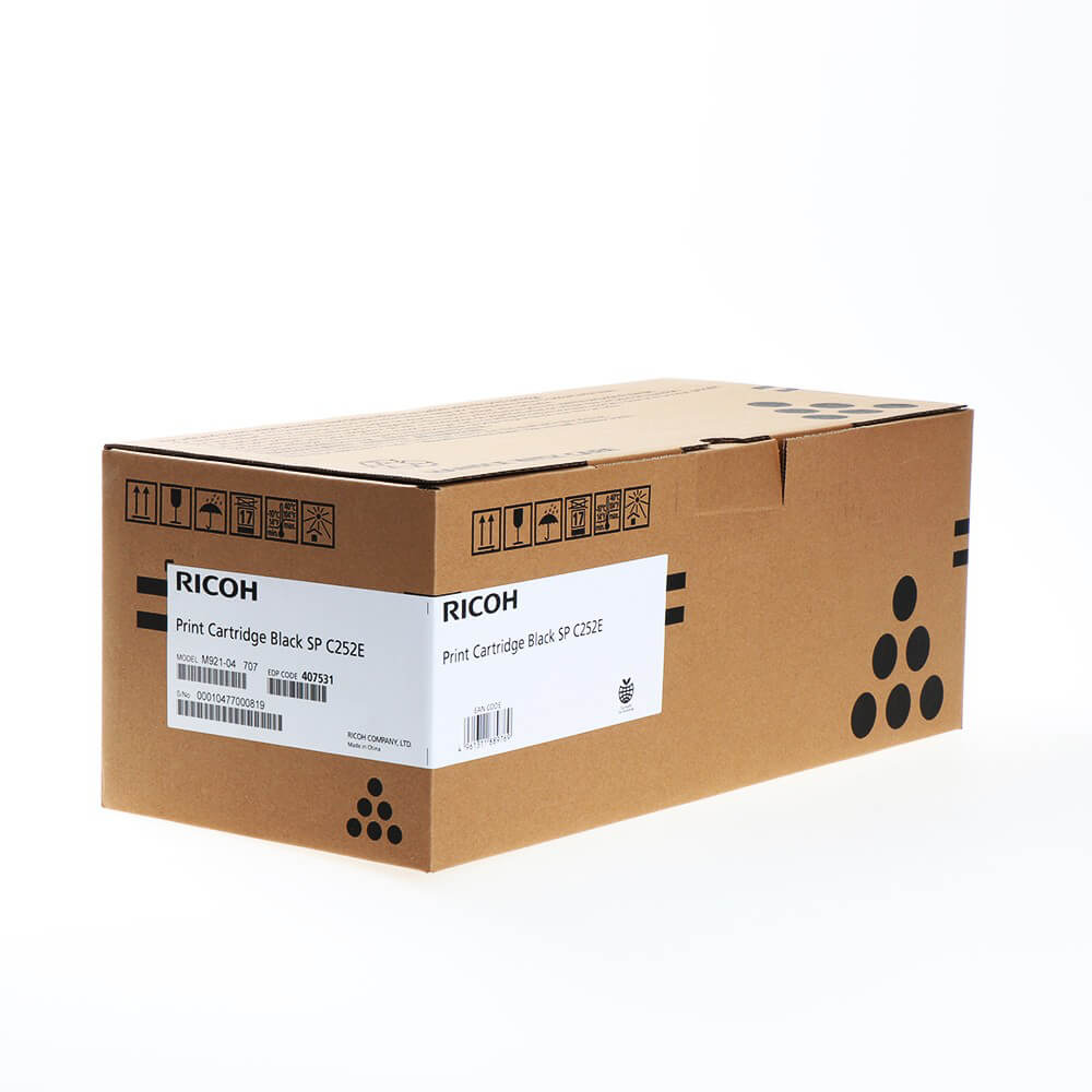Toner 407531 SP C252E Svart