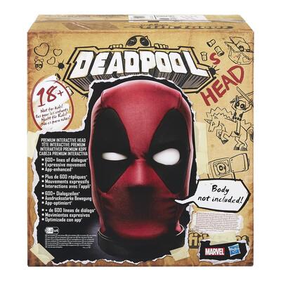 Legends Deadpool’s Head Premium Interactive Head