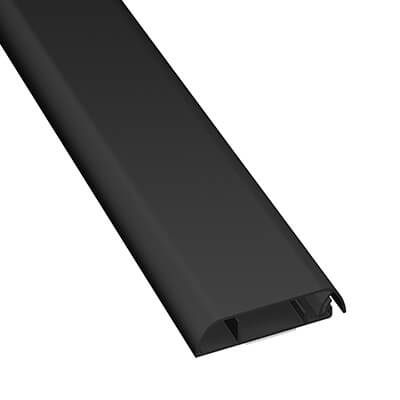 Trunking 60x15 1.0m Black