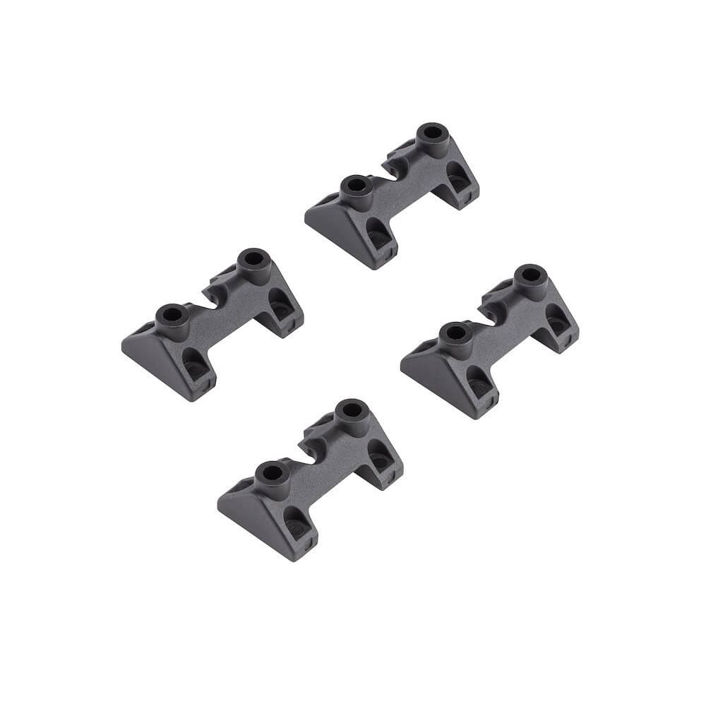 Wedge 035WDG, for Super Clamp , 4 pieces, technpolymer, blac