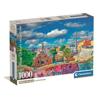 Puslespill 1000 Pcs CB Park Güell Barcelona