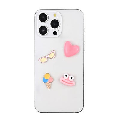 Charms Pimp Your Phone Metall och Plast 4-Pack