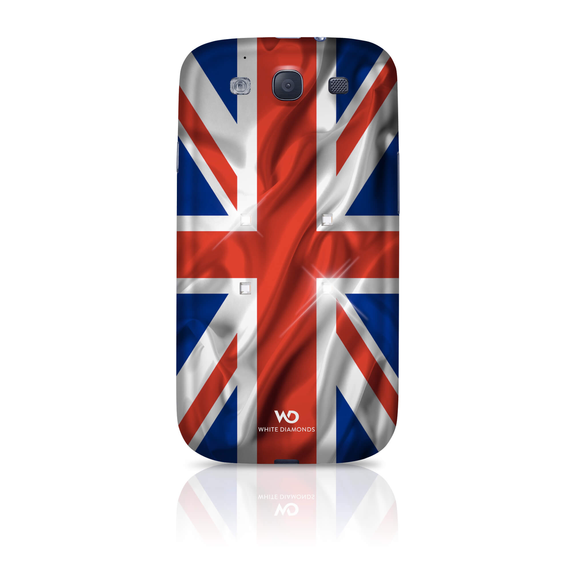 Flag UK Mobile Phone Cover fo r Samsung Galaxy S III, red