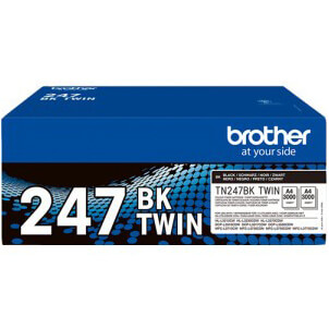 Toner TN247BKTWIN TN-247 Black Twin-pack