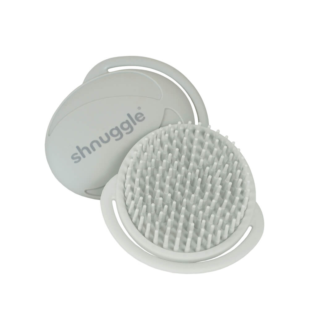 Baby Bath Brush Grey