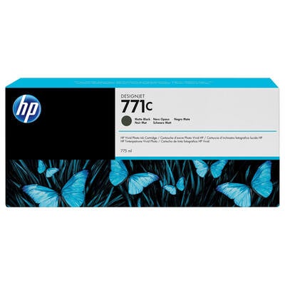 HP Ink B6Y07A 771C Matte Black